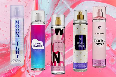 ariana grande cloud body mist vs perfume.